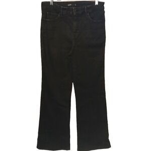Simply Vera Vera Wang Bootcut Women's size 8R Black‎ Denim Jeans country western